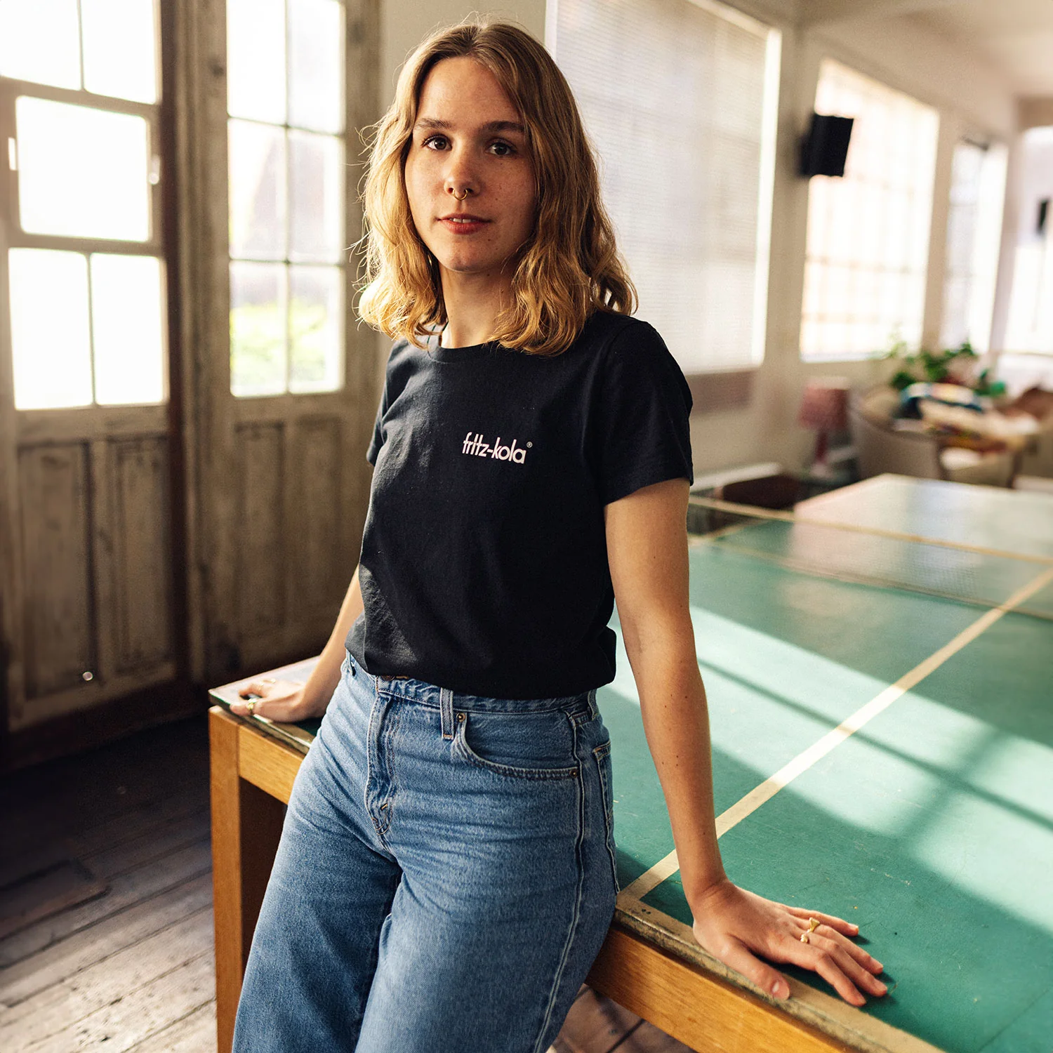 fritz-kola shirt 'classic' mit stick - schwarz - Image 5